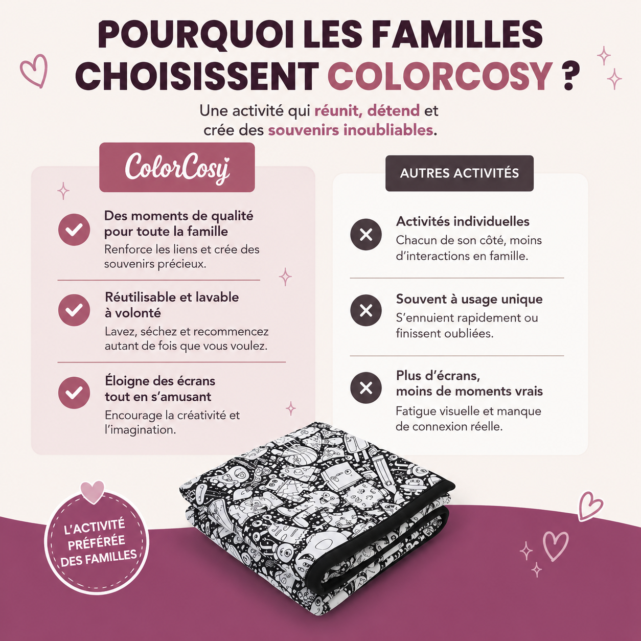 Couverture à colorier | CosyColor®