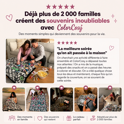 Couverture à colorier | CosyColor®